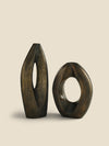 Aro Loop Vase & Sutra Loop Vase Set