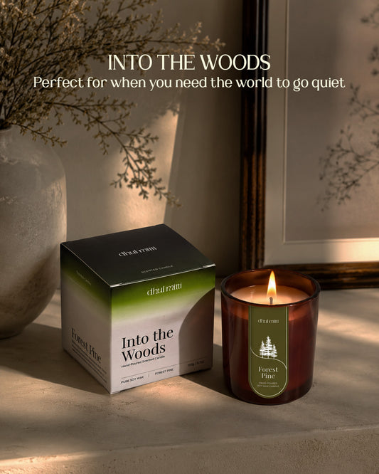 Forest Pine Scented Candle | Into the Woods