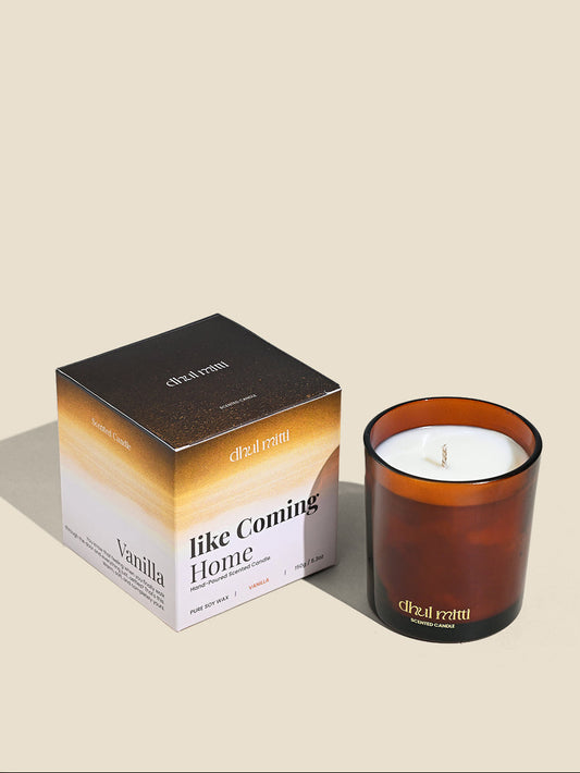Vanilla Scented Candle | Like Coming Home
