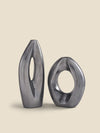 Aro Loop Vase & Sutra Loop Vase Set