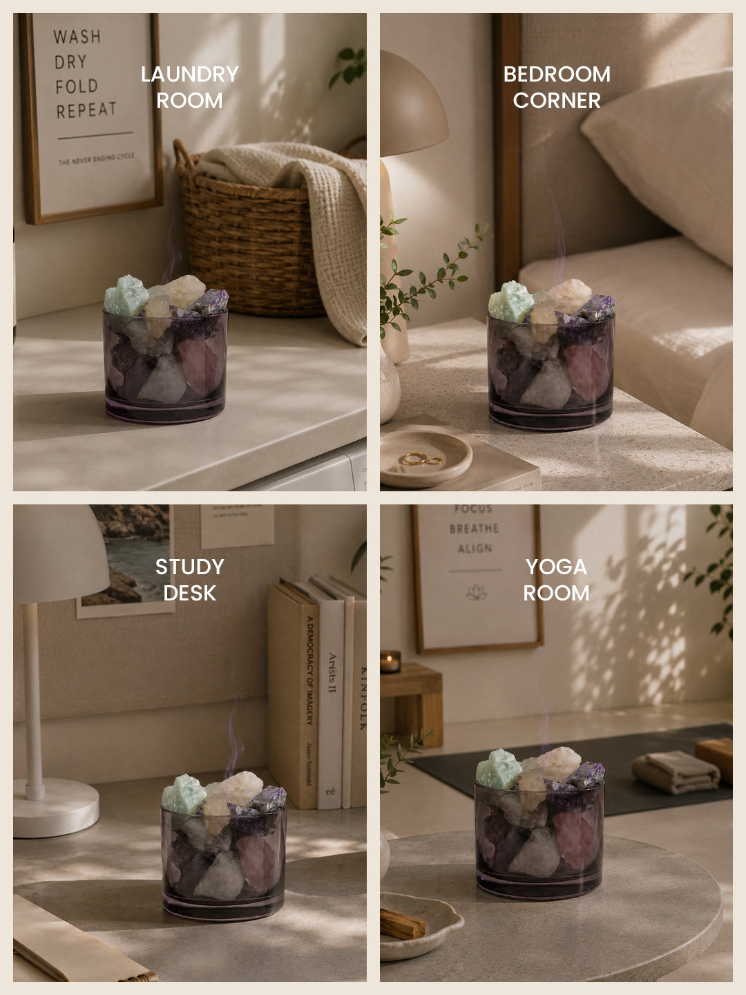 Assorted Stones Natural Stone Diffuser