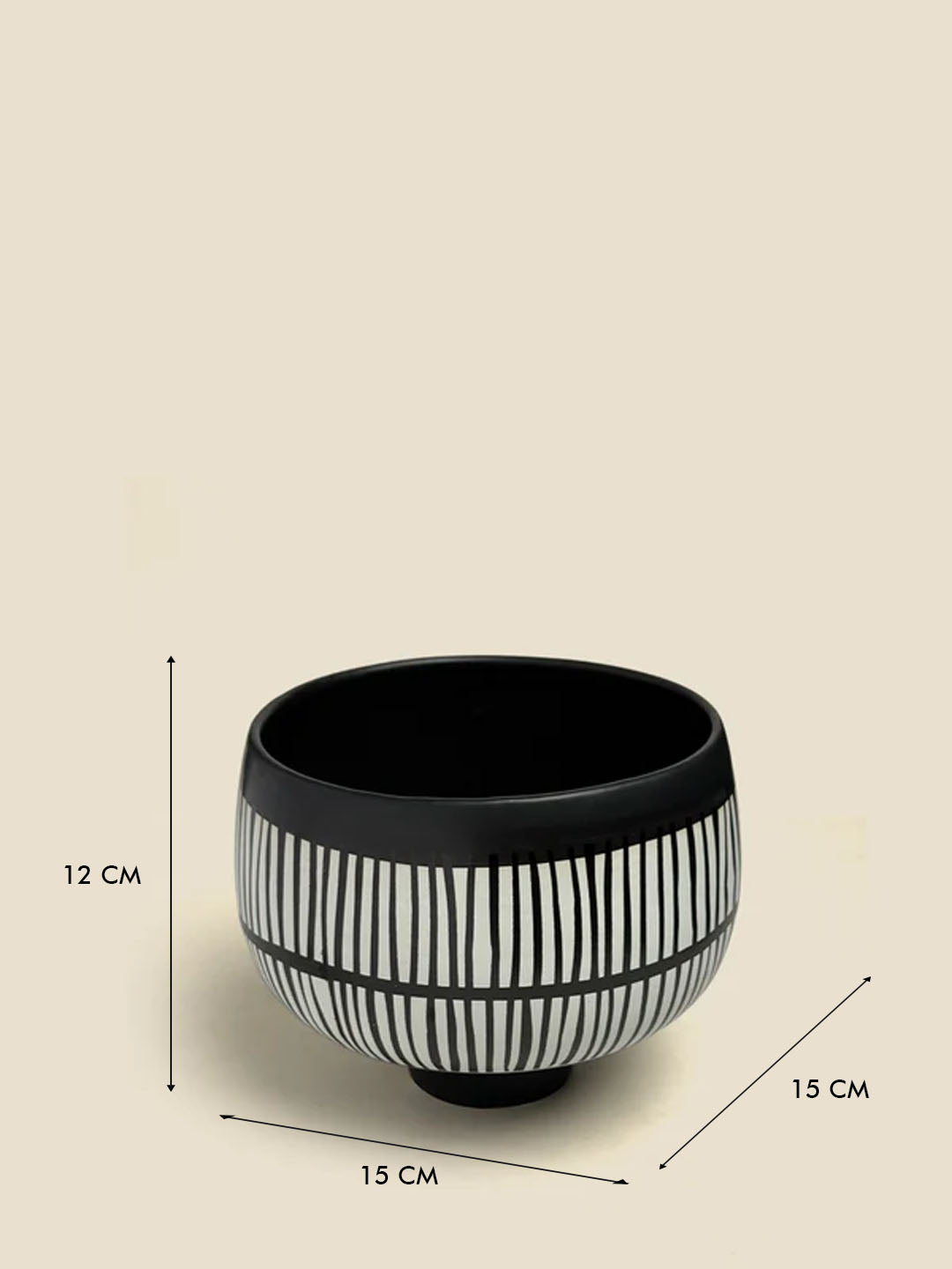 Linea Bowl — Black